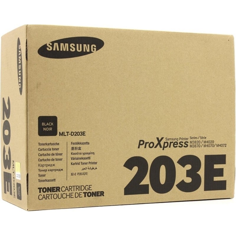 Тонер-картридж Samsung MLT-D203E(SU887A) чер. для  SL-M3820/3870/4020/4070