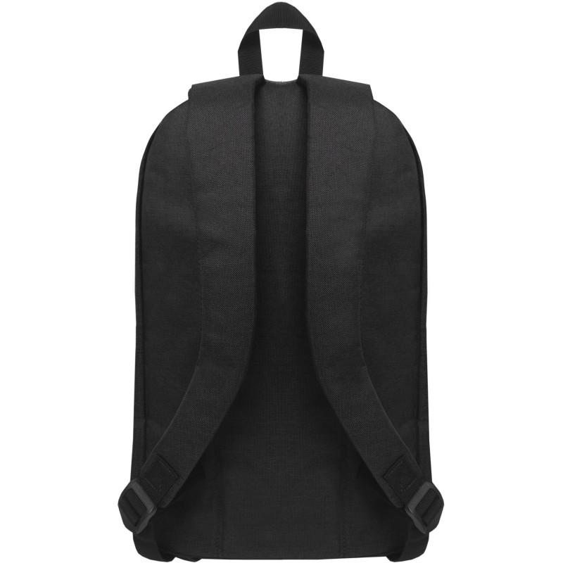 Рюкзак TORBER GRAFFI, черный, полиэстер меланж, 46 х 29 x 18 см,T8083-BLK