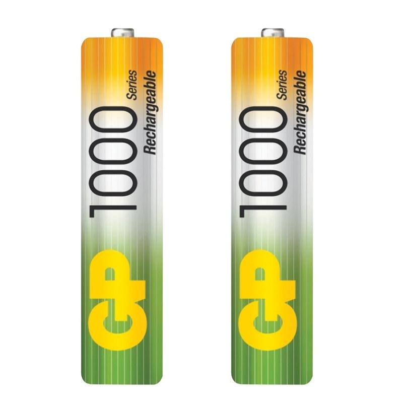 Аккумулятор GP 1000 series (min 950mAh) АAA/HR03, 100AAAHC-2DECRC2, бл/2шт