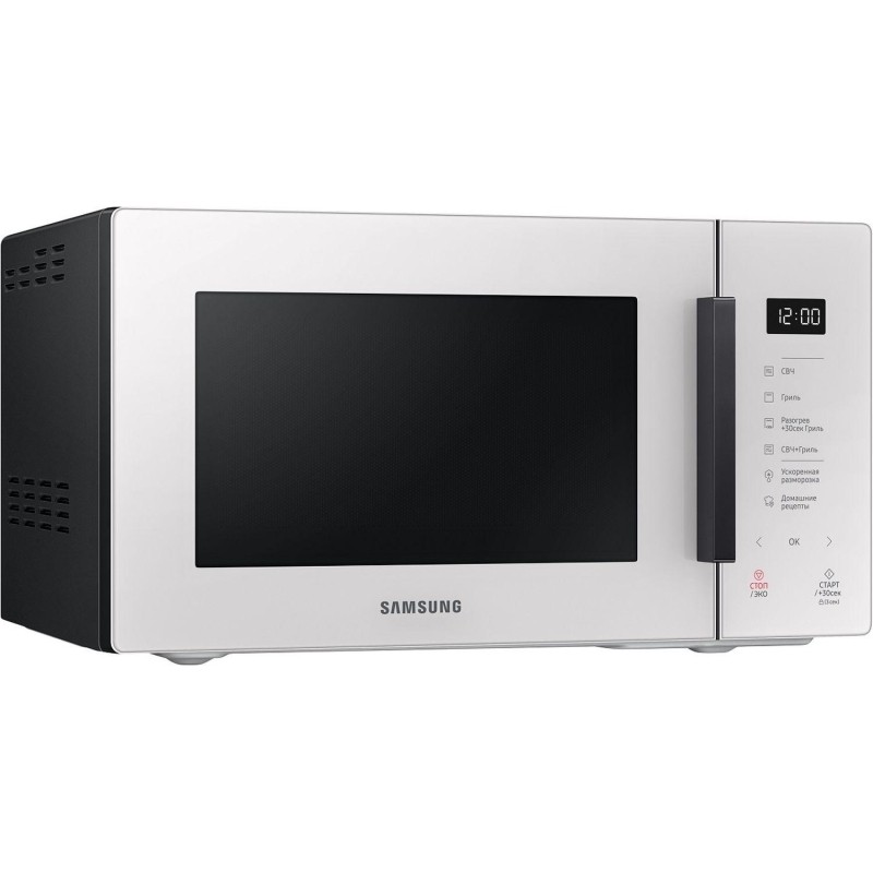 Микроволновая печь Samsung( MG23T5018AE/BW) 23л.,800Вт белый/черный