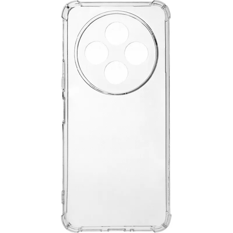 Чехол накладка PERO силикон для Tecno Spark 30C прозрачный усиленный