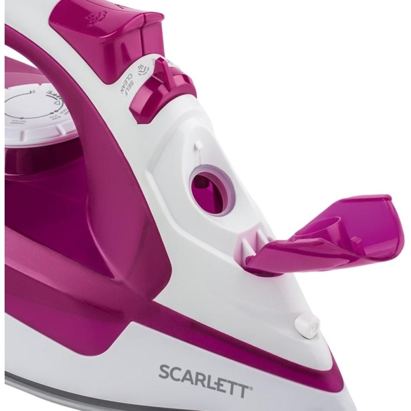 Утюг SCARLETT SC-SI30K25, керамика, 2200Вт, розовый