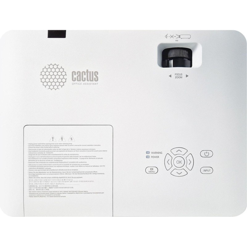 Проектор Cactus CS-S3.WT 3LCD 43000Lm LS 4300Lm ANSI 15000:1 (10000час)