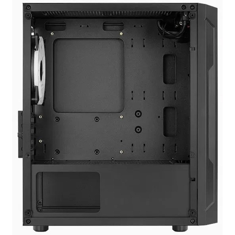 Корпус Aerocool Trinity Mini-G-BK v2 чер.безБП mATX 6x120mm