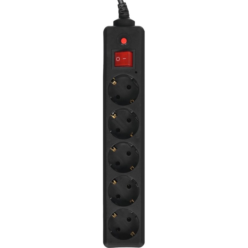 Сетевой фильтр Buro 500SH-3-B 3м (5 розеток) черный