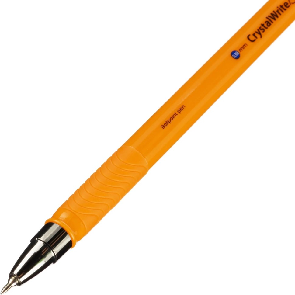 Ручка шариковая неавтомат. CrystalWrite Summer,лин.0,38,манж,син,20-0404/31