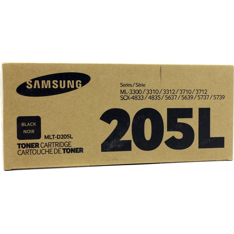 Тонер-картридж Samsung MLT-D205L(SU965A) чер. для ML-3310/3710/SCX-5637