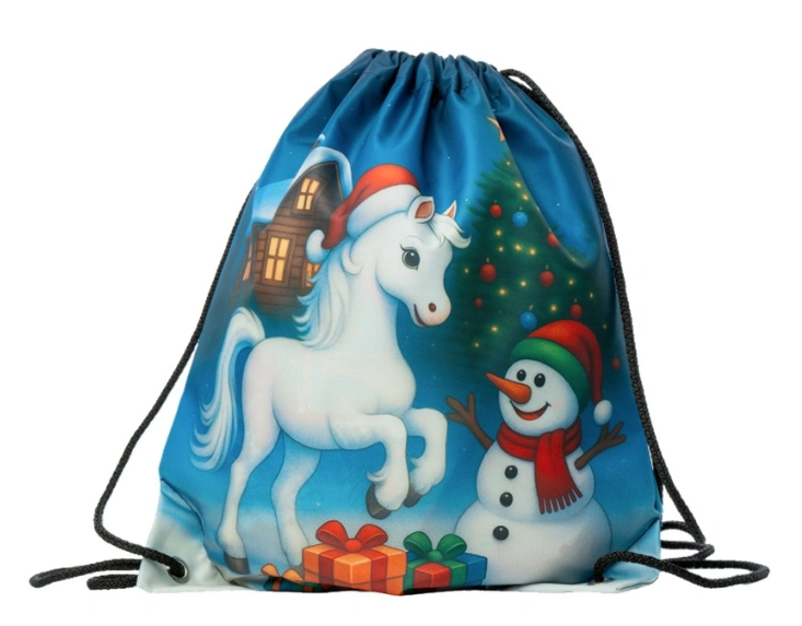 Новогодний сладкий подарок Снежок-прыгун Мешок 1200 грамм, K082