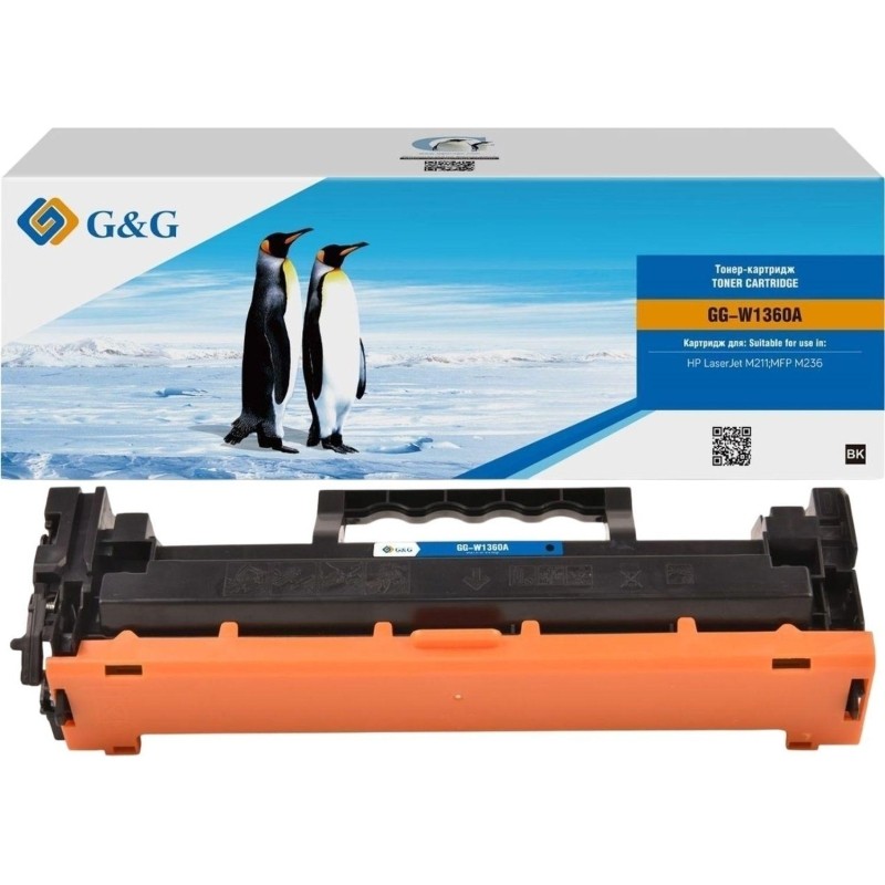 Картридж лазерный G&amp;G GG-W1360A чер. для HP LJ M211/M236