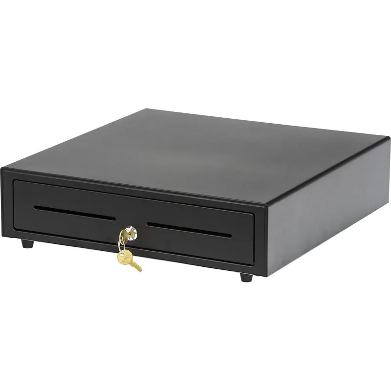 Денежный ящикАТОЛ CD-410-B черный, 410x415x100, 24V