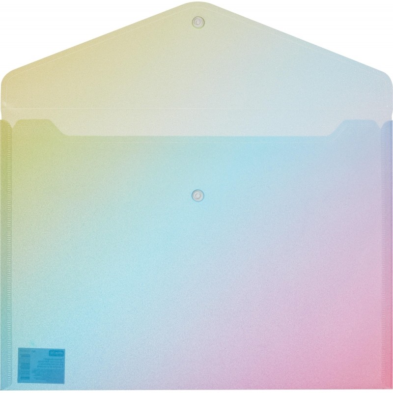 Папка-конверт на кнопке Rainbow Attache Selection A4 PP 3 шт/уп