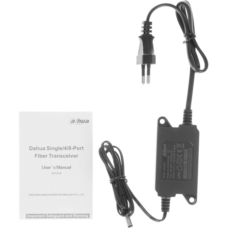 Коммутатор Dahua DH-PFS3110-8T 8x100Мбит/с 1x1Гбит/с(1000BASE-T/SFP) неупр