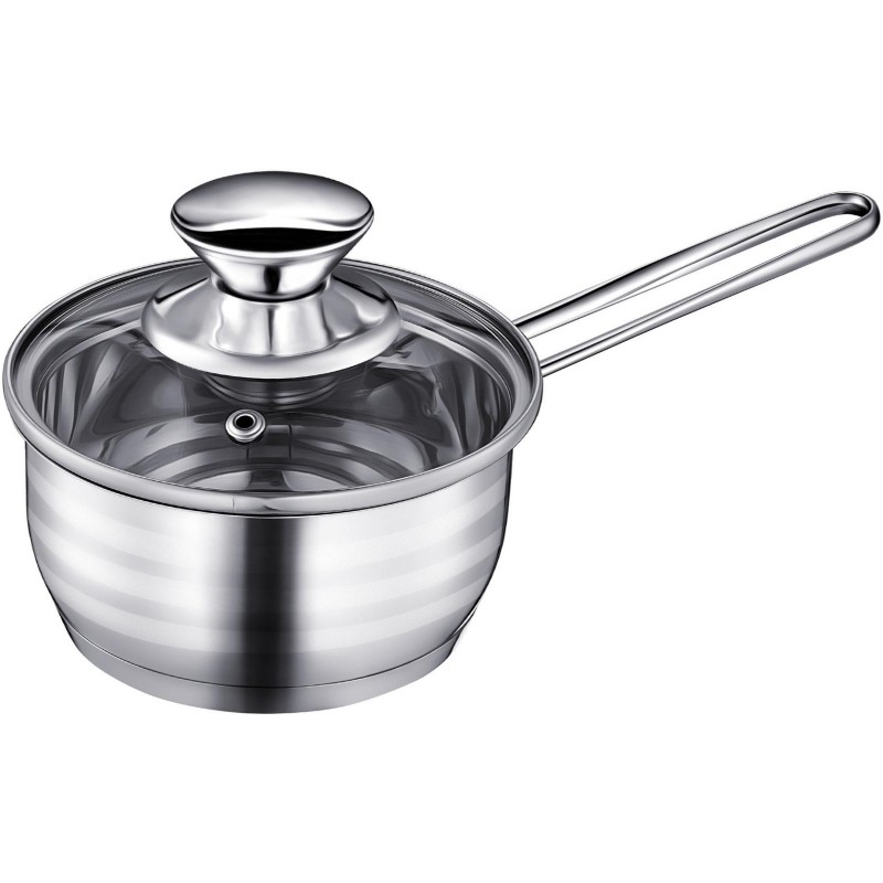 Ковш со стек. кр. 0,7л; 12х6 см Linea BIMBO vitro 93-BIMv-04