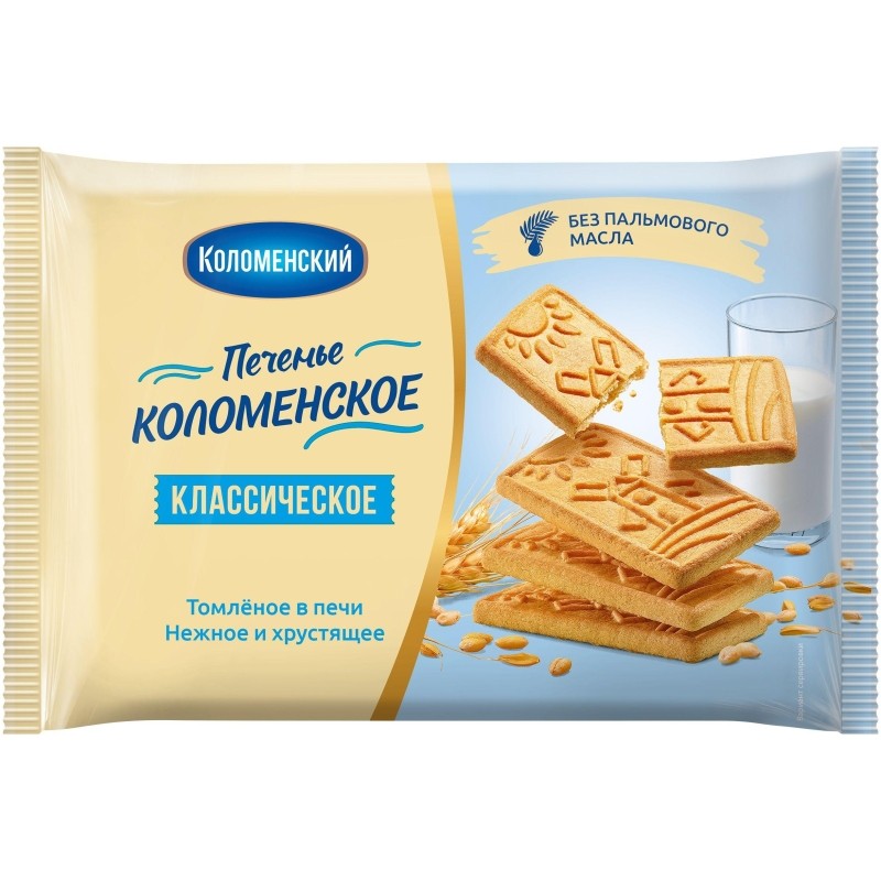 Печенье Коломенский классическое, 240г, 1338