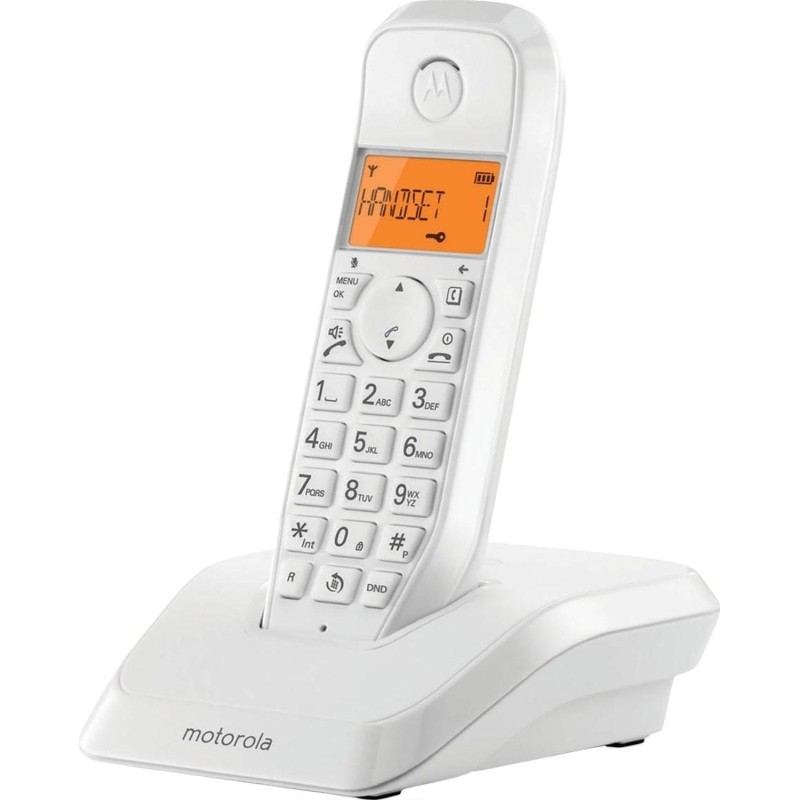 Радиотелефон Dect Motorola S1201 (цвет белый)