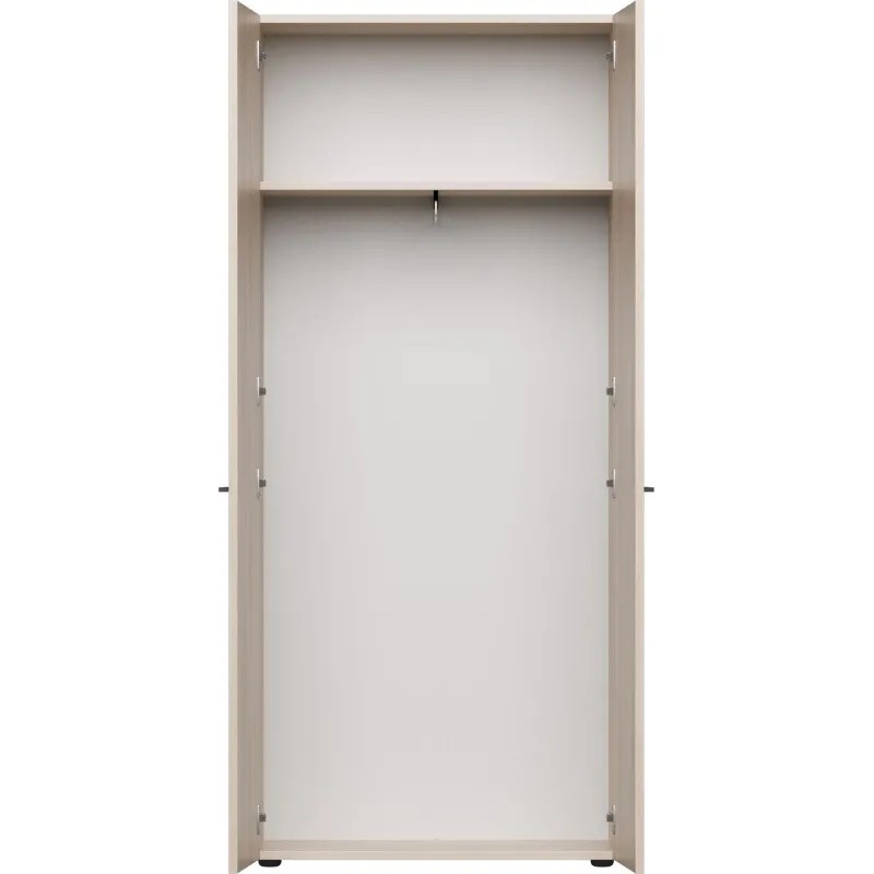Гардероб EVO 254H007GU/DY 800х383x1835 Кашемир/Дуб Соната