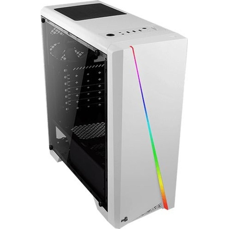 Корпус Aerocool Cylon бел.безБП ATX 5x120mm 2xUSB2.0x3.0 audio CR bott PSU