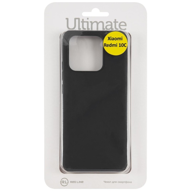 Чехол защитный Red Line Ultimate для Xiaomi Redmi 10C, черный УТ000031080