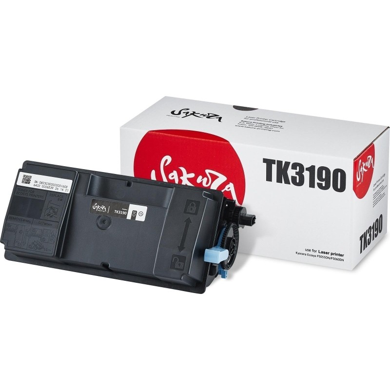Картридж лазерный  Sakura TK3190 для Kyocera ECOSYS P3055 (ЛМ)