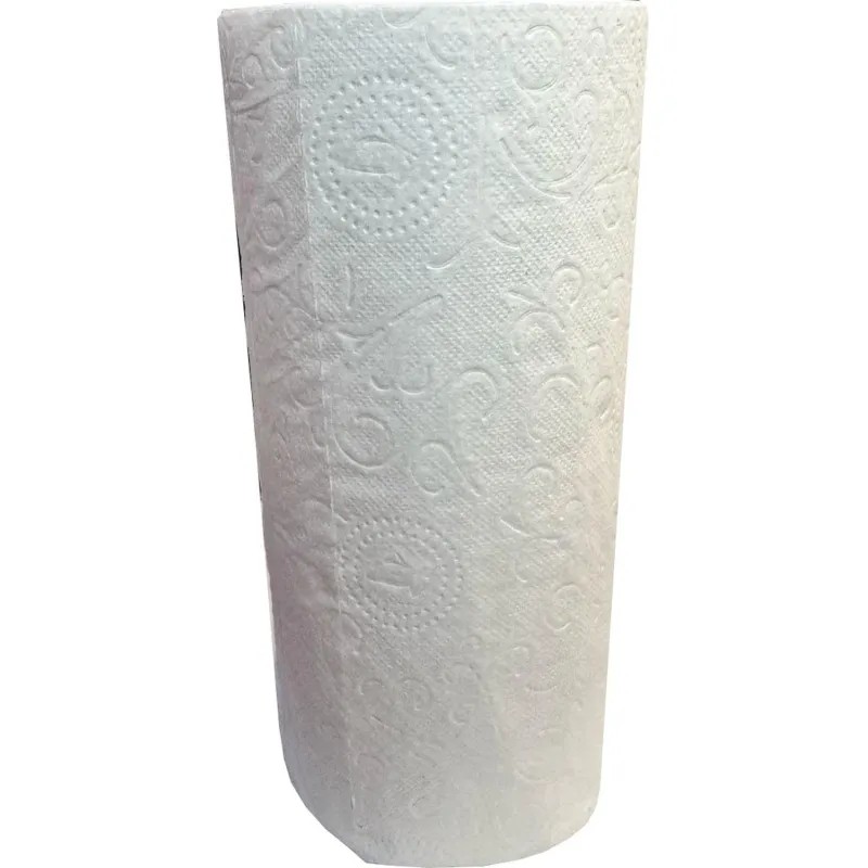 Полотенца бумажные 2-сл.,с тиснением, 25м первичная целлюлоза 2рул./уп