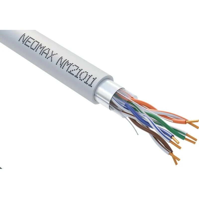 Кабель NEOMAX [NM21011] F/UTP cat.5e 4 пары (305 м) 24 AWG Медь, LSZH