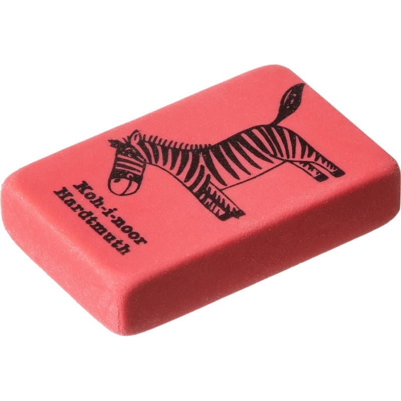 Ластик мягкий ANIMALS 6200, 35,5х23х8мм, ассорти 6200006001KK