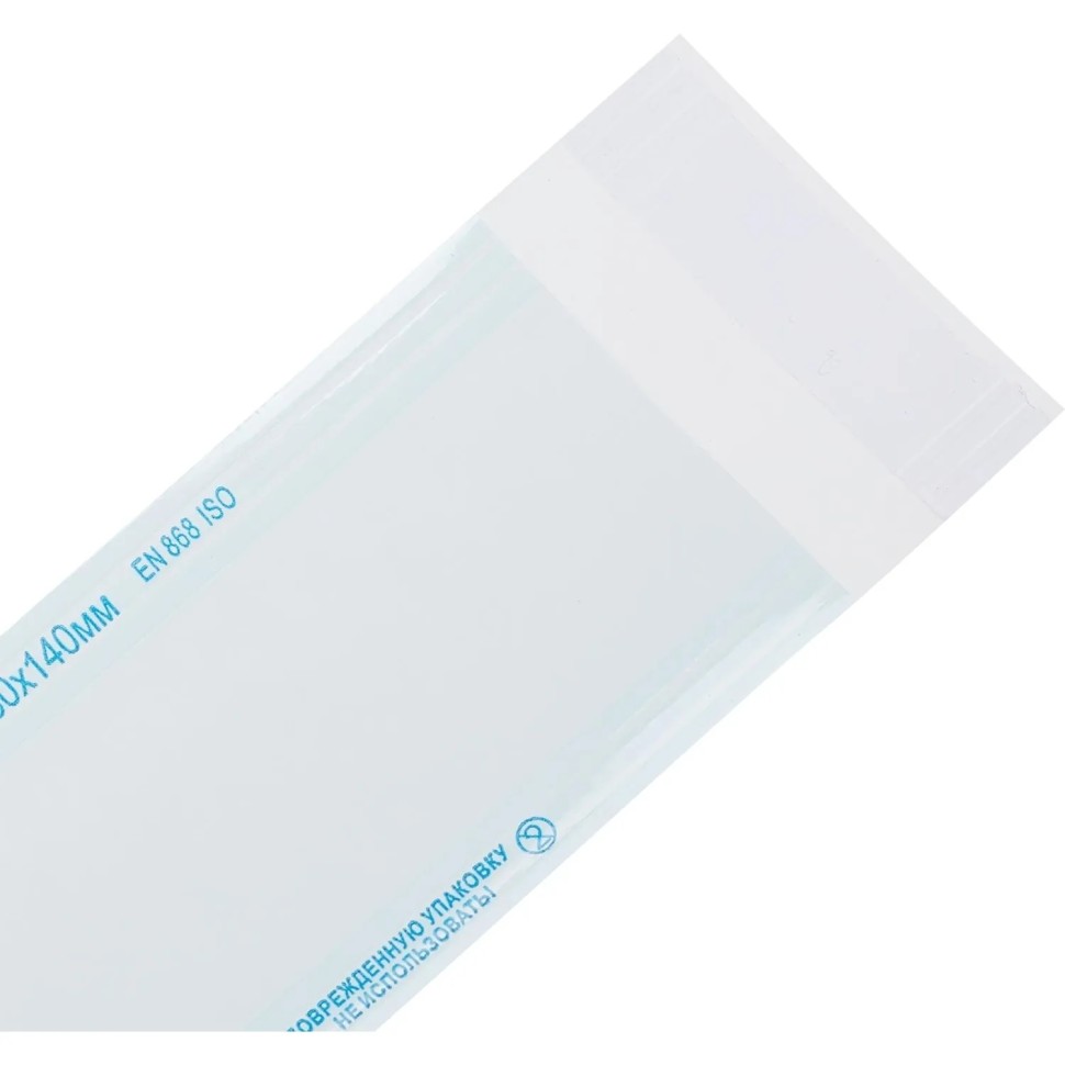 Пакет для стерилизации комбинир. 60 x 140 мм самокл. 100 шт/уп СтериТ