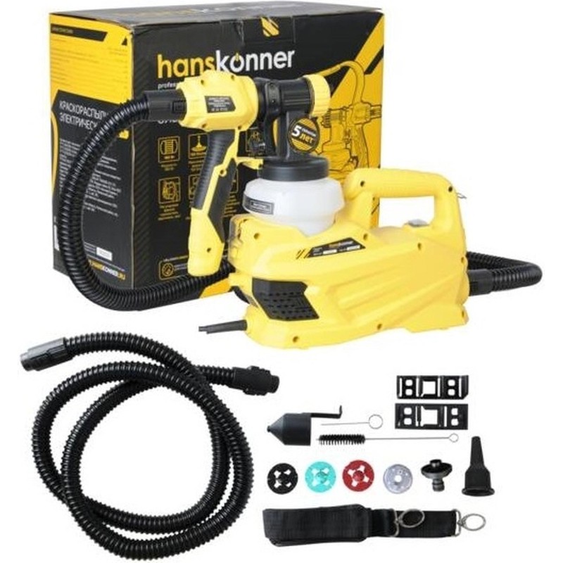 Краскопульт электрический Hanskonner HSG9670B