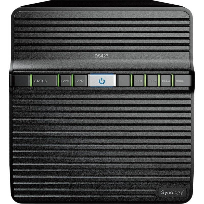 Сетевое хранилище Synology DS423 4x2.5/3.5 SATA/Realtek RTD1619B/2GB DDR4