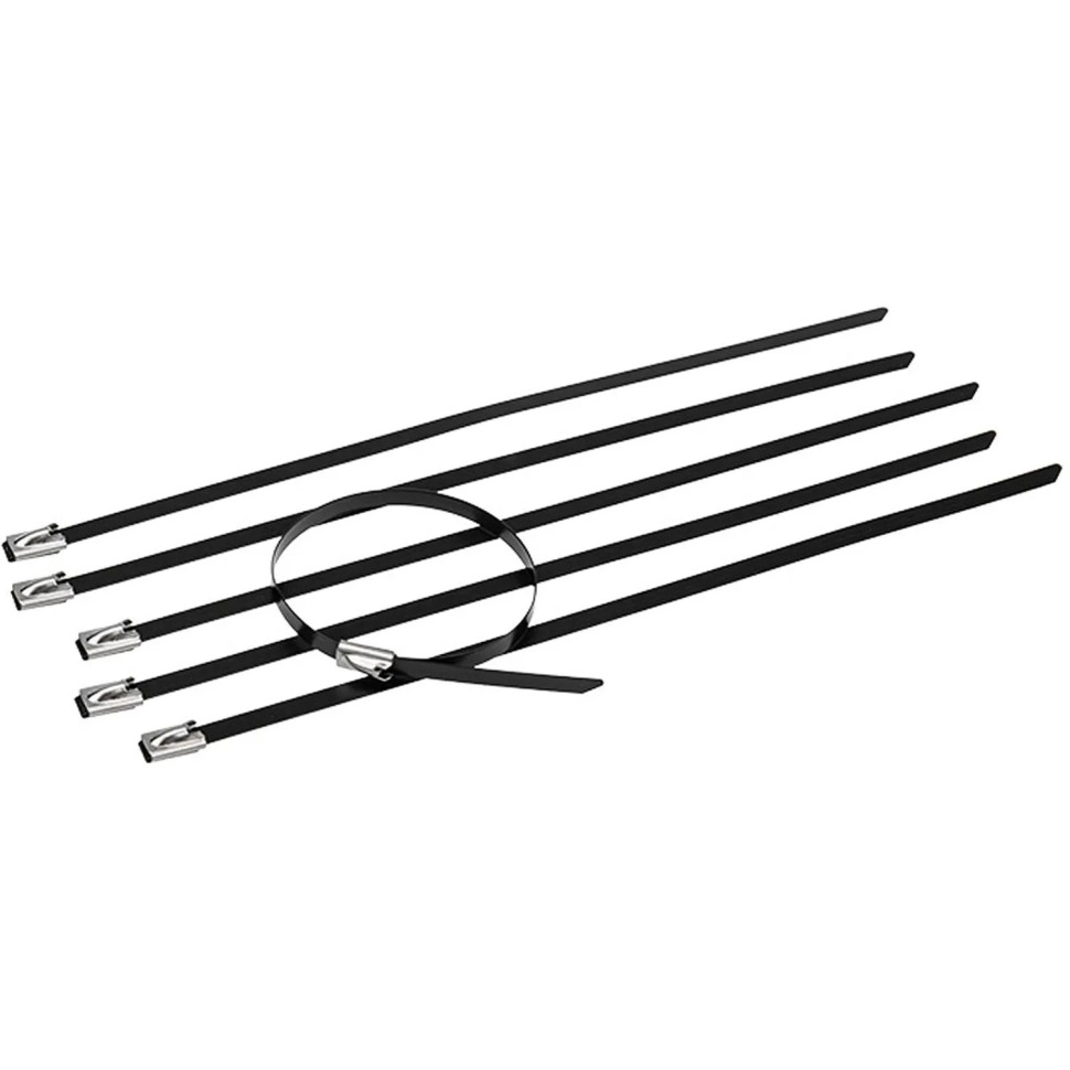 Хомут стяжка стальная с полим. покрытием 400x4,6мм REXANT (50 шт) 07-0428-5 Хомут стяжка стальная с полим. покрытием 400x4,6мм REXANT (50 шт) 07-0428-5