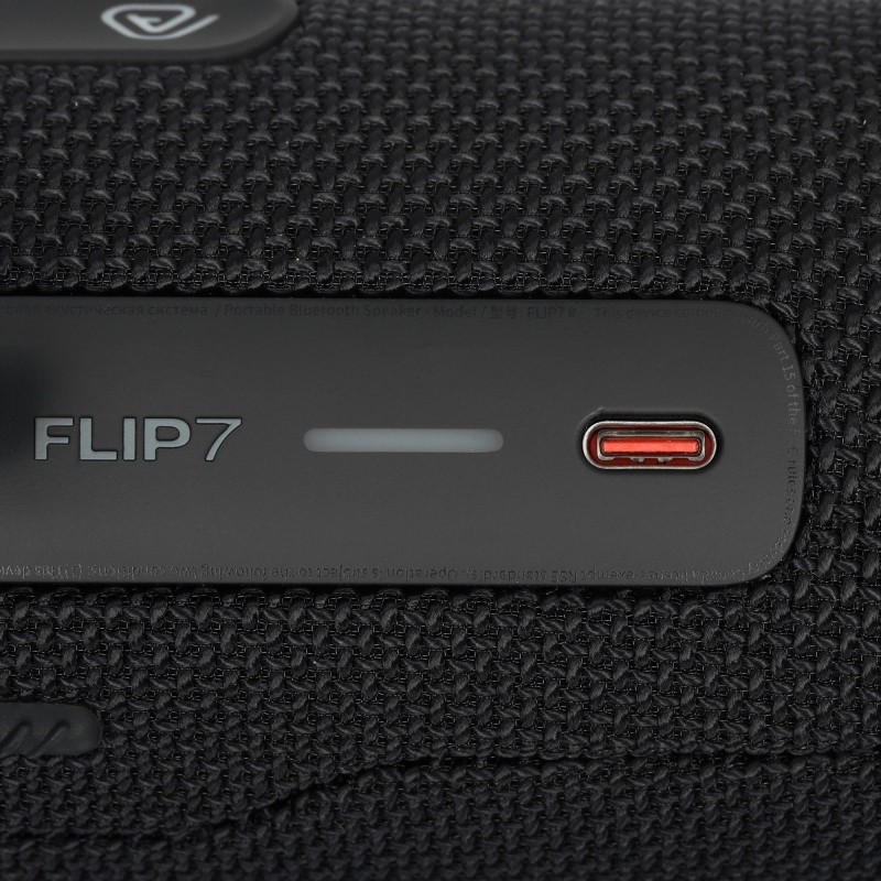 Портативная акустика JBL Flip 7 Black (JBLFLIP7BLK)
