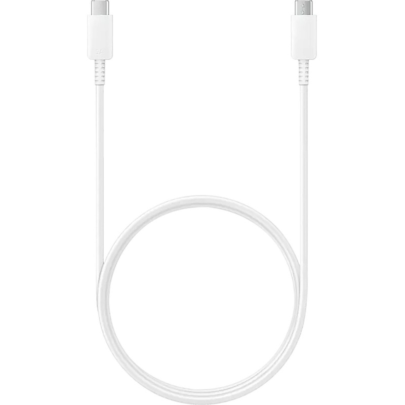 Кабель Samsung USB-C - USB-C 1m 5A EP-DN975 Белый (EP-DN975BWEGWW)