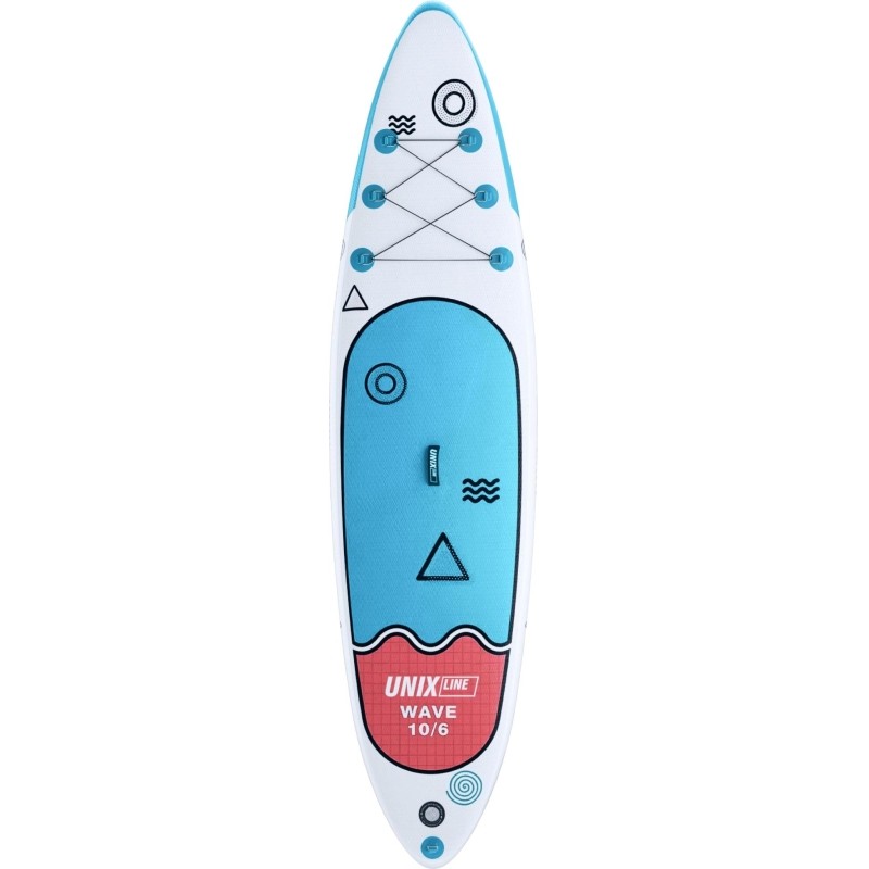 Сапборд SUP-борд UNIXline Deep Sea 320 cм + сиденье SUPUDS32