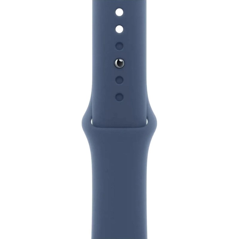 Смарт-часы Apple Watch Series 10 A2997 42мм OLED сереб./синий(MWWC3LW/A)