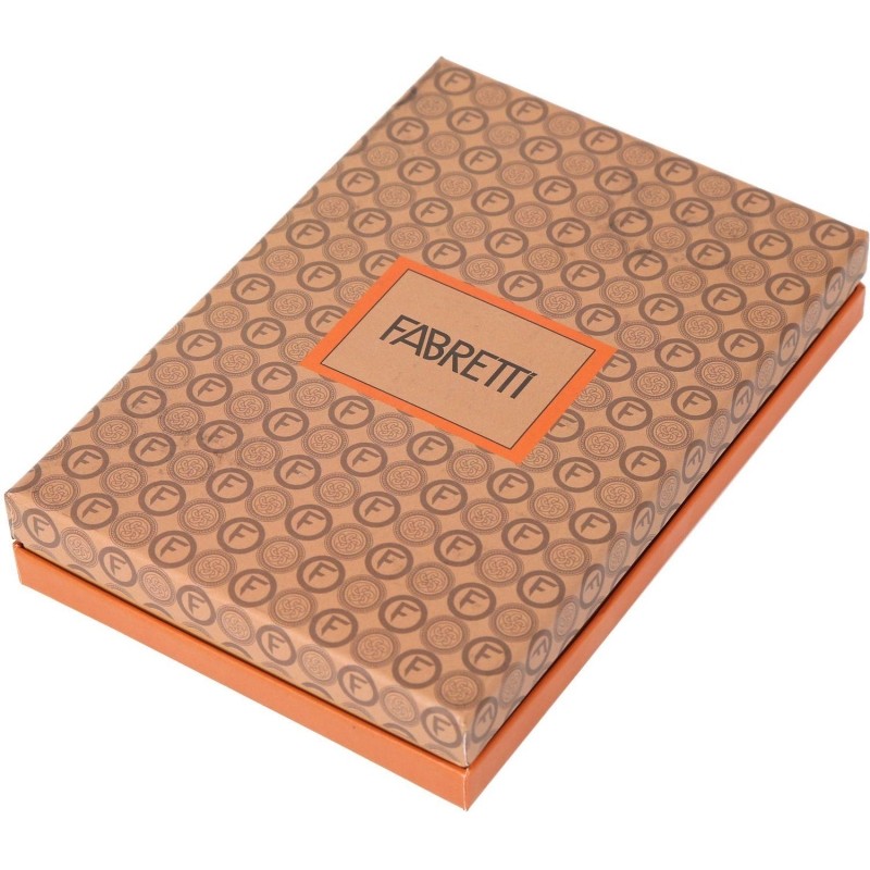 Кошелек на полную купюру жен. нат. кожа 20X10X2, FABRETTI  Q24001N-2
