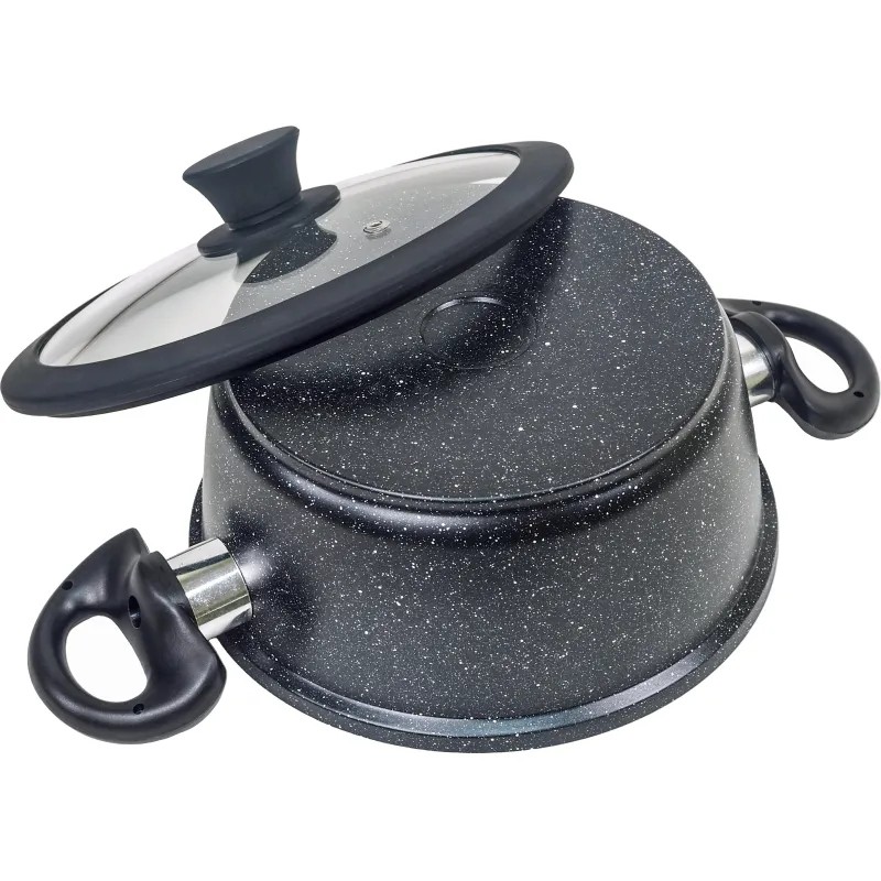 Кастрюля 2 л. с крышкой и ненагревающимися ручками Panairo Expa induction