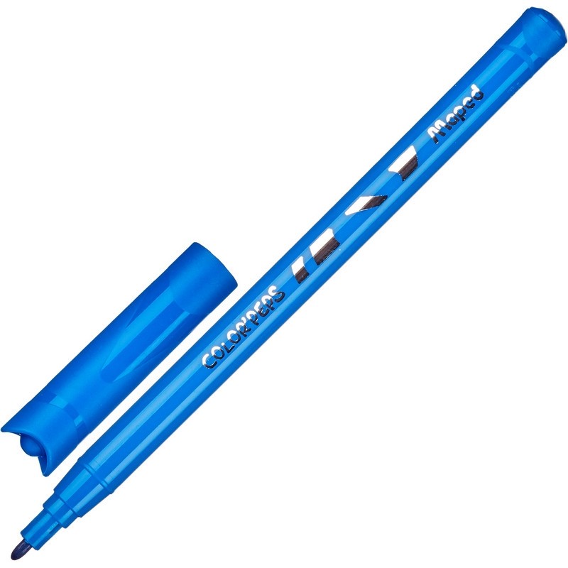 Фломастеры Maped COLOR&#039;PEPS OCEAN,супер-смываемые,24цв/наб,845722