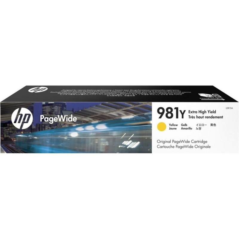 Картридж струйный HP 981Y L0R15A жел. экстра.пов.емк. для PW Ent 556/MFP586