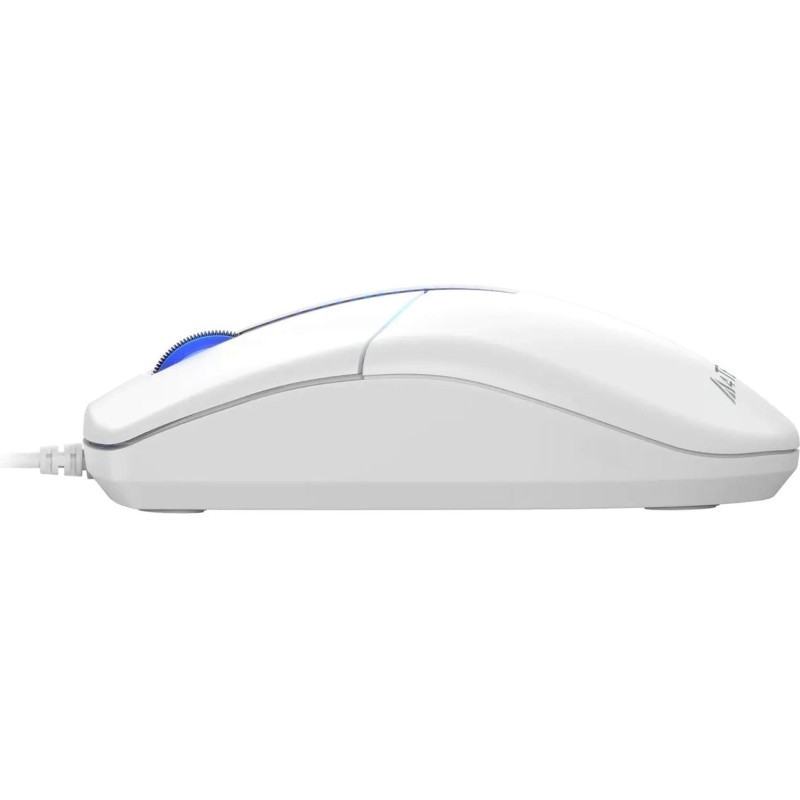 Мышь компьютерная A4Tech N-530S белый оптич. (1200dpi) USB(2but) (1920843)