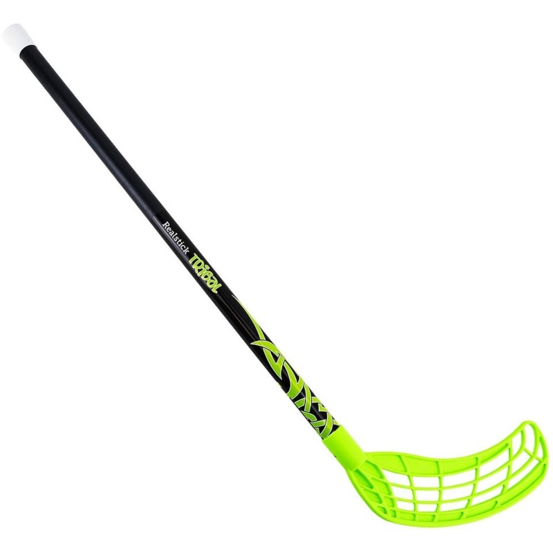 Клюшка для флорбола RealStick Tribal Jr, MR-KF-TR70-GR, 70см,черн-зелен
