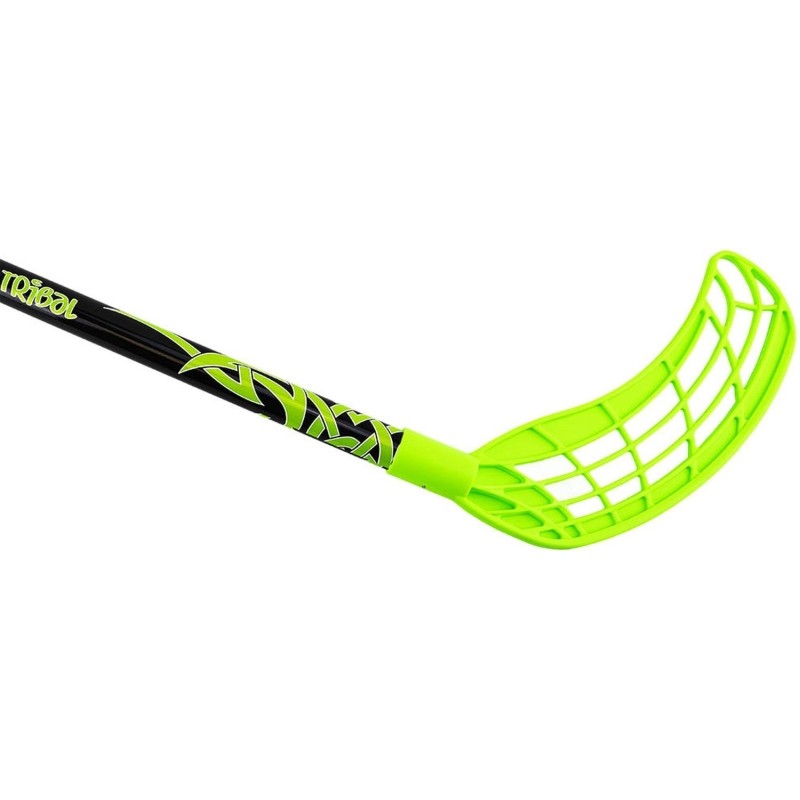 Клюшка для флорбола RealStick Tribal Jr, MR-KF-TR70-GR, 70см,черн-зелен