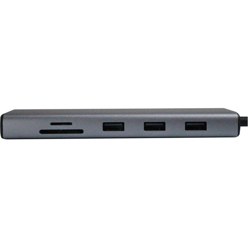 Разветвитель USB UGREEN CM498 (15600) USB-C to 3xUSB-A TF SD VGA RJ45 HDMI