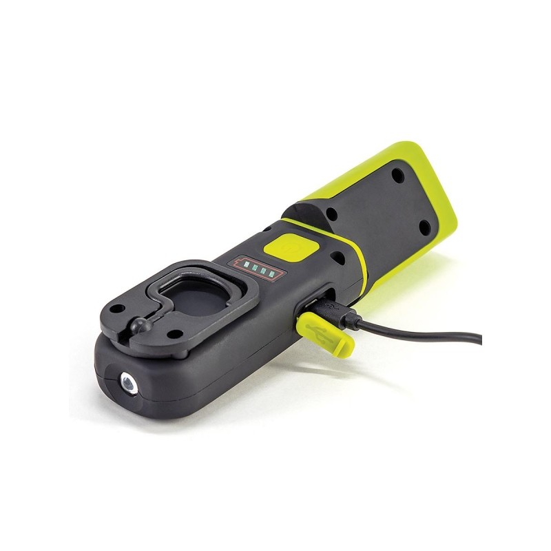 Фонарь ручной ЯРКИЙ ЛУЧ OPTIMUS ACCU Pocket Twist 5W 100/350лм+SMD70лм акк