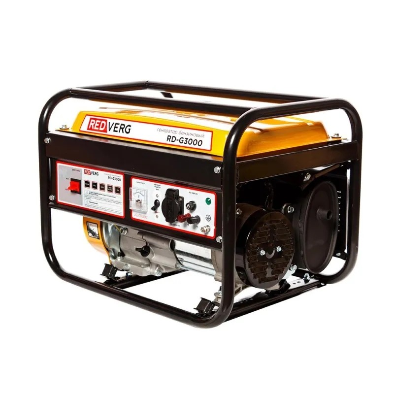 Генератор бензиновый REDVERG RD-G3000, 2.8кВт, AVR (6631519)