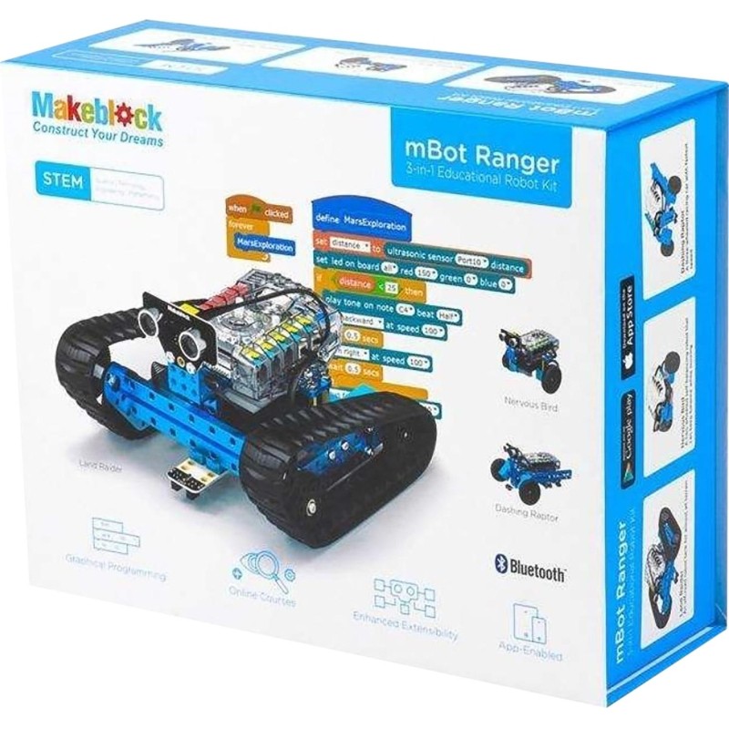 Конструктор Makeblock Базовый робототех mBot Ranger Robot Kit арт.90092