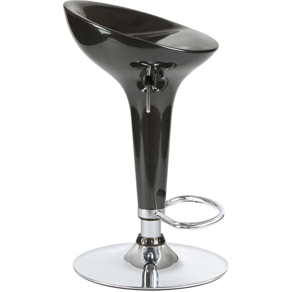 Стул барный LO_DOBRIN BOMBA LM-1004 черный/хром