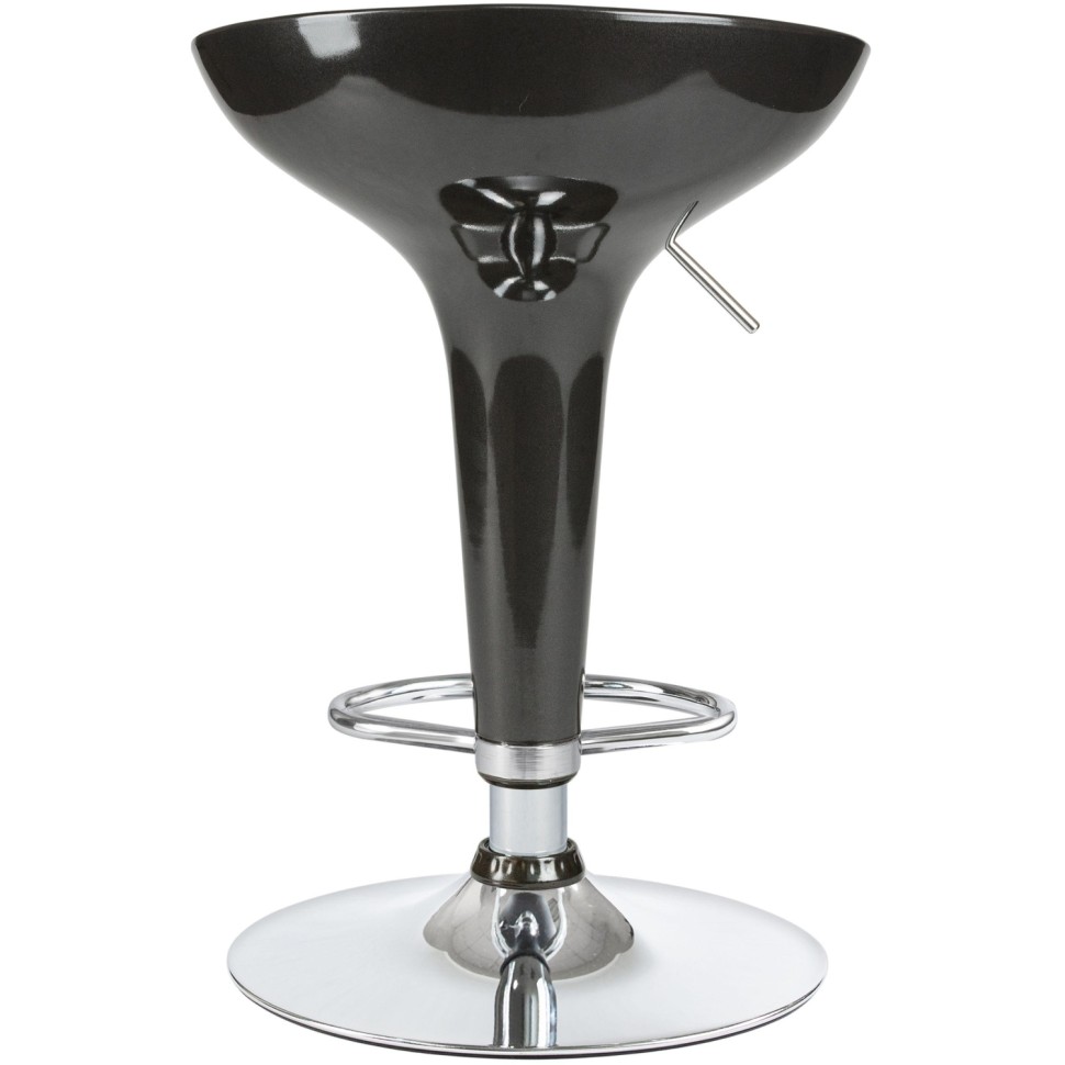 Стул барный LO_DOBRIN BOMBA LM-1004 черный/хром