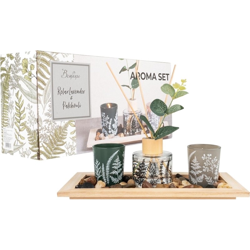 Набор ароматический RELAX LAVENDER & PATCHOULI, Д300 Ш150 В80, ARD-18