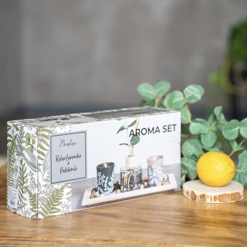 Набор ароматический RELAX LAVENDER & PATCHOULI, Д300 Ш150 В80, ARD-18