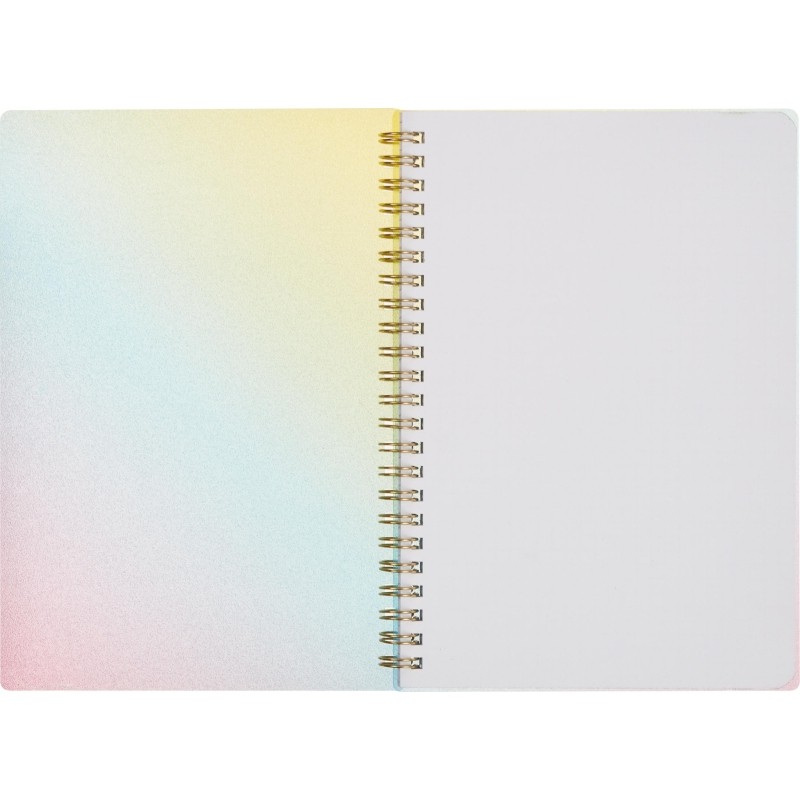Бизнес-тетрадь Attache Selection Rainbow A5 80л,клетка,спираль145х208мм